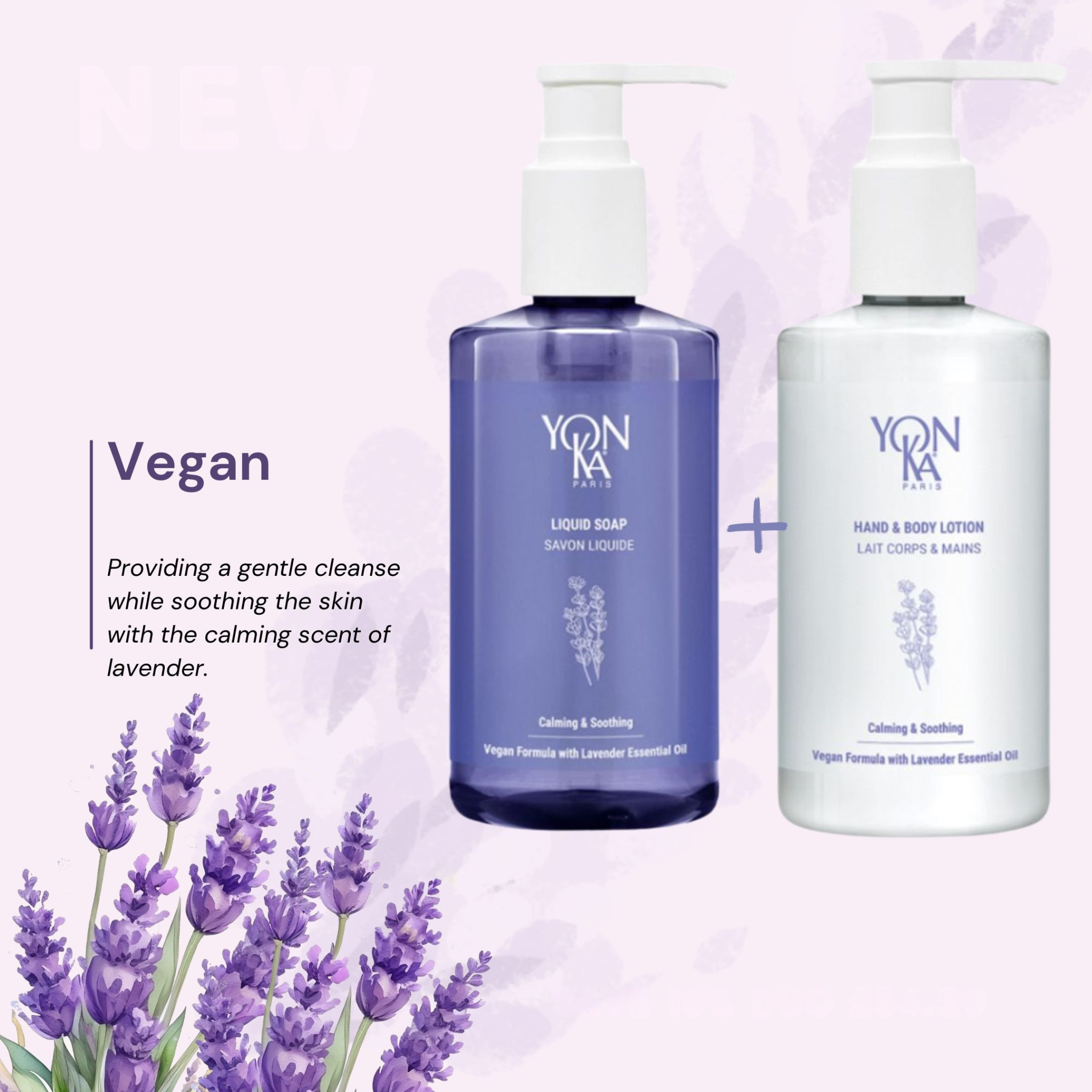 Yonka Liquid Soap & Hand and Body Lotion DUO